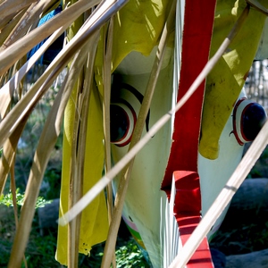 Proue décorée d'une barque de pêche à Bali - Bali  - collection de photos clin d'oeil, catégorie clindoeil